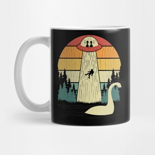 Bigfoot Ufo Abduction Loch Ness Monster Mug